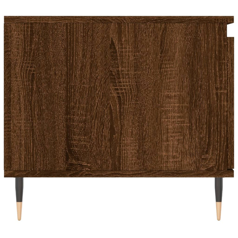 Couchtisch Braun Eichen-Optik 100x50x45 cm Holzwerkstoff