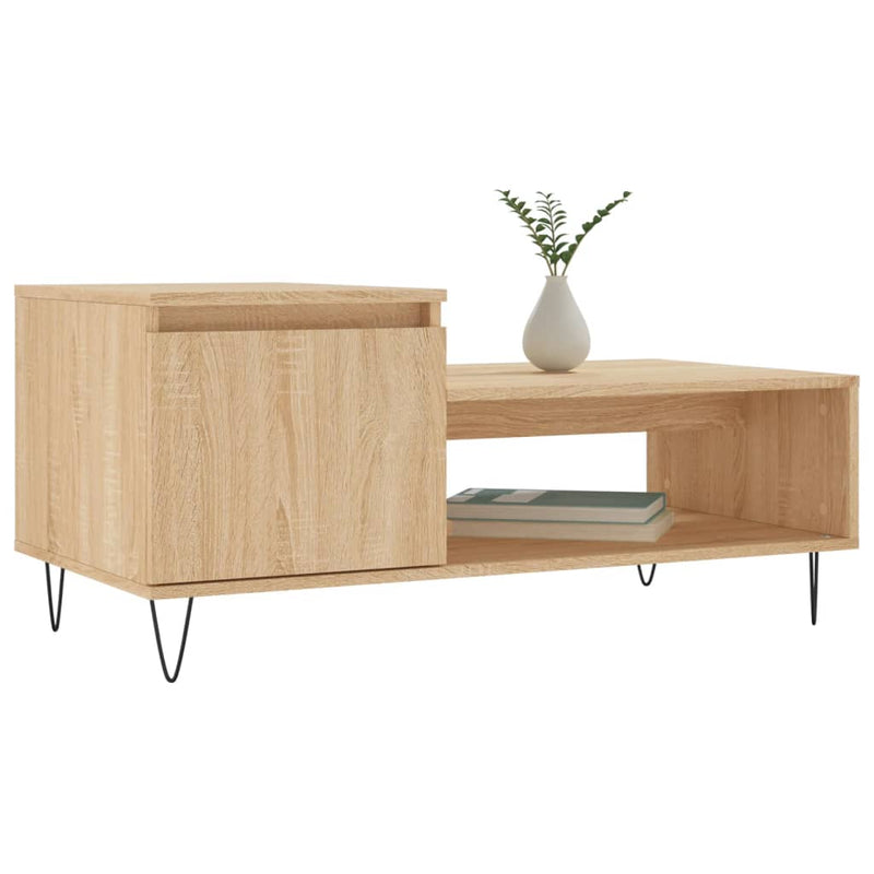 Couchtisch Sonoma-Eiche 100x50x45 cm Holzwerkstoff