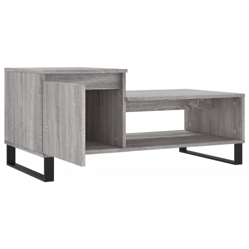 Couchtisch Grau Sonoma 100x50x45 cm Holzwerkstoff