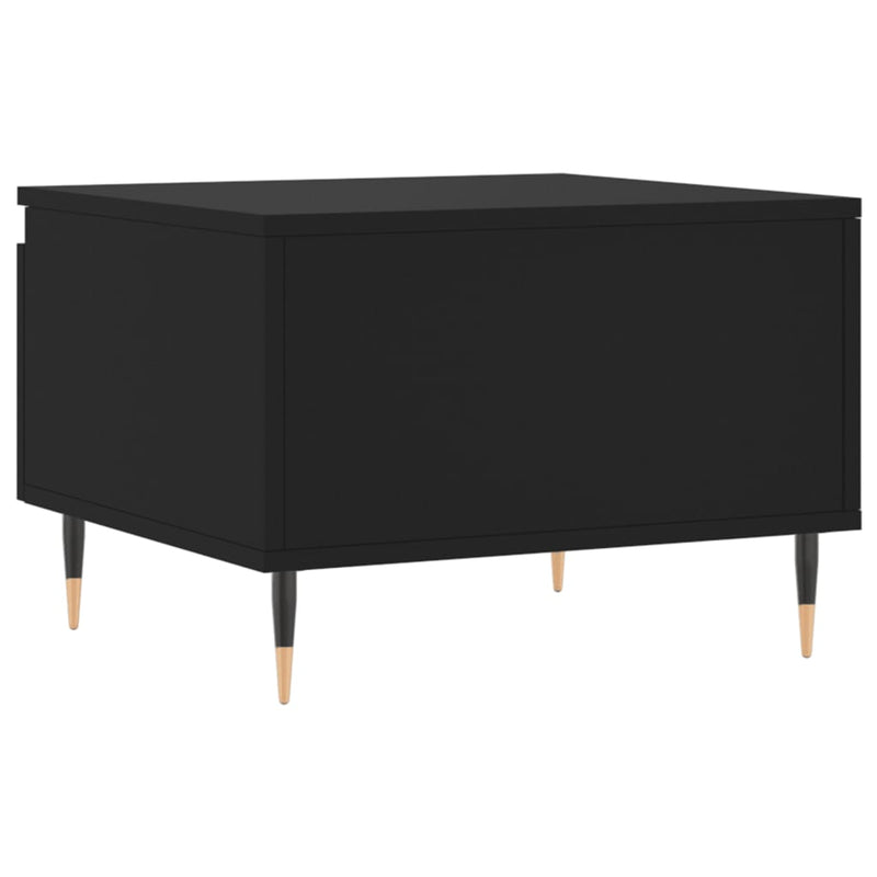 Couchtisch Schwarz 50x46x35 cm Holzwerkstoff