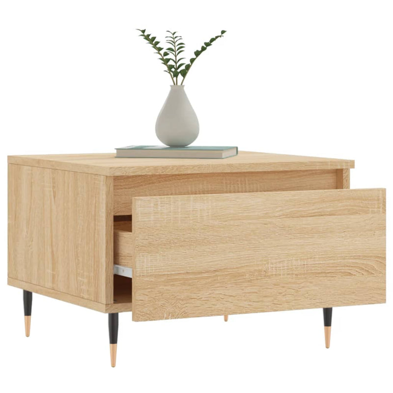 Couchtische 2 Stk. Sonoma-Eiche 50x46x35 cm Holzwerkstoff