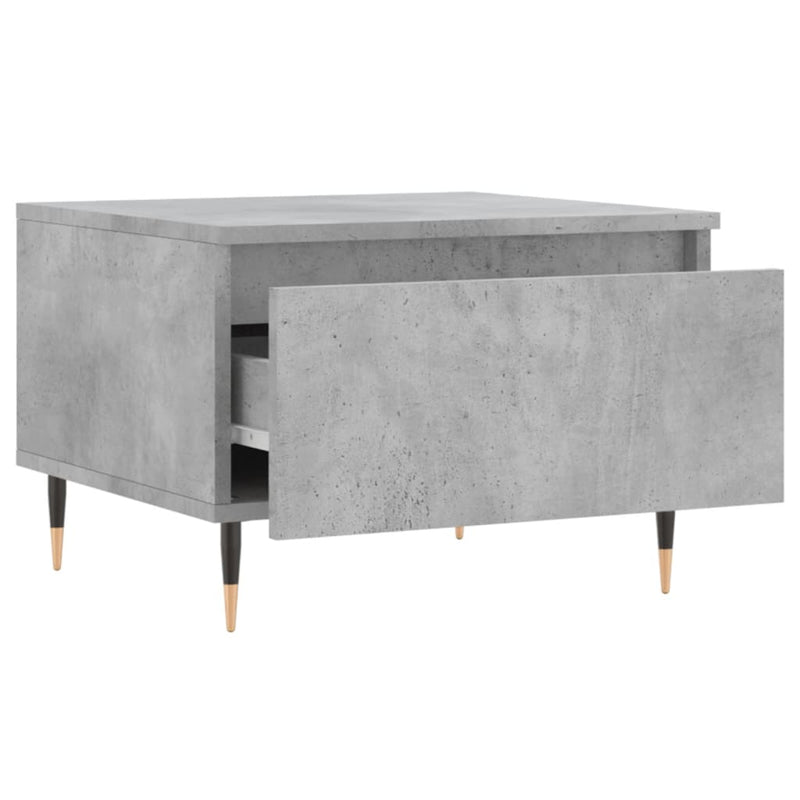 Couchtisch Betongrau 50x46x35 cm Holzwerkstoff