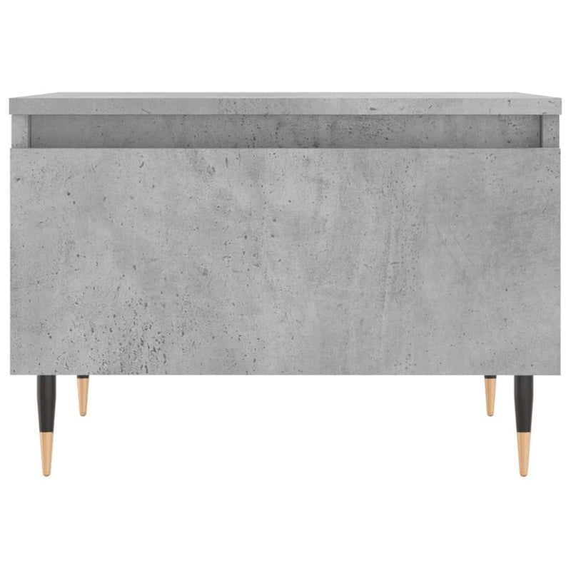 Couchtische 2 Stk. Betongrau 50x46x35 cm Holzwerkstoff