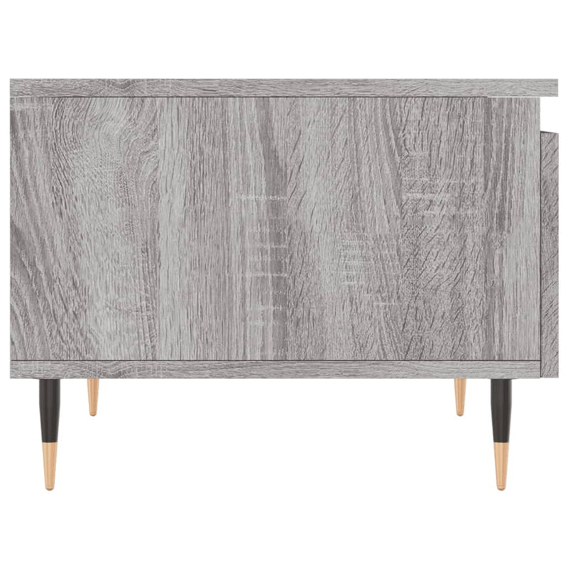 Couchtisch Grau Sonoma 50x46x35 cm Holzwerkstoff