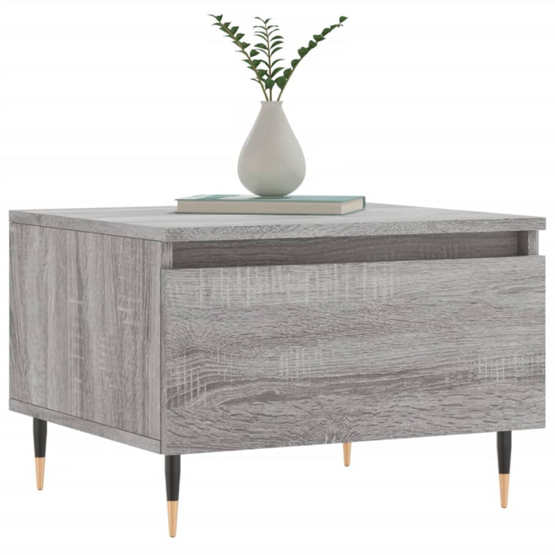 Couchtische 2 Stk. Grau Sonoma 50x46x35 cm Holzwerkstoff