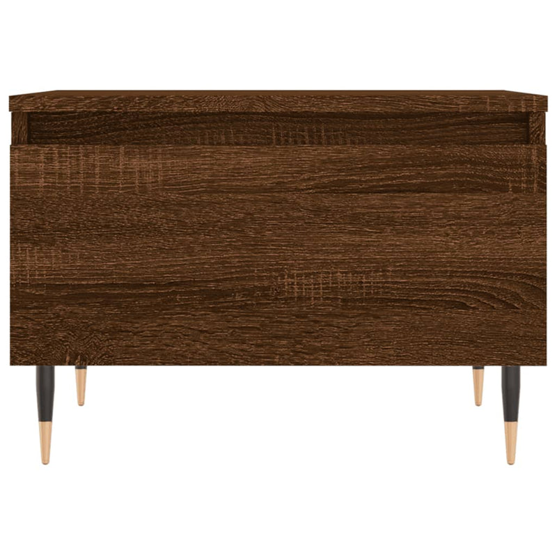 Couchtisch Braun Eichen-Optik 50x46x35 cm Holzwerkstoff