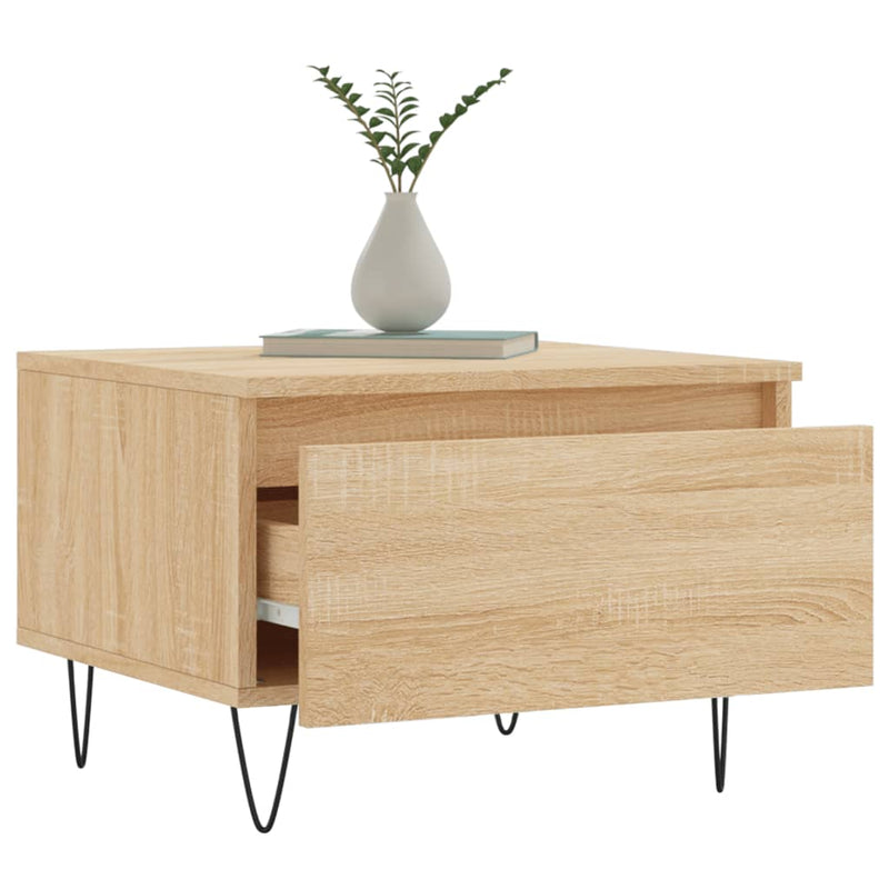 Couchtische 2 Stk. Sonoma-Eiche 50x46x35 cm Holzwerkstoff