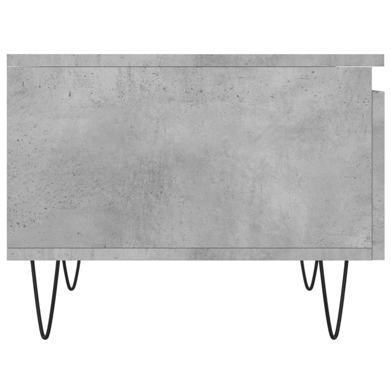 Couchtische 2 Stk. Betongrau 50x46x35 cm Holzwerkstoff