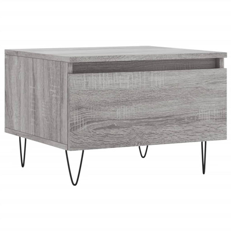 Couchtisch Grau Sonoma 50x46x35 cm Holzwerkstoff