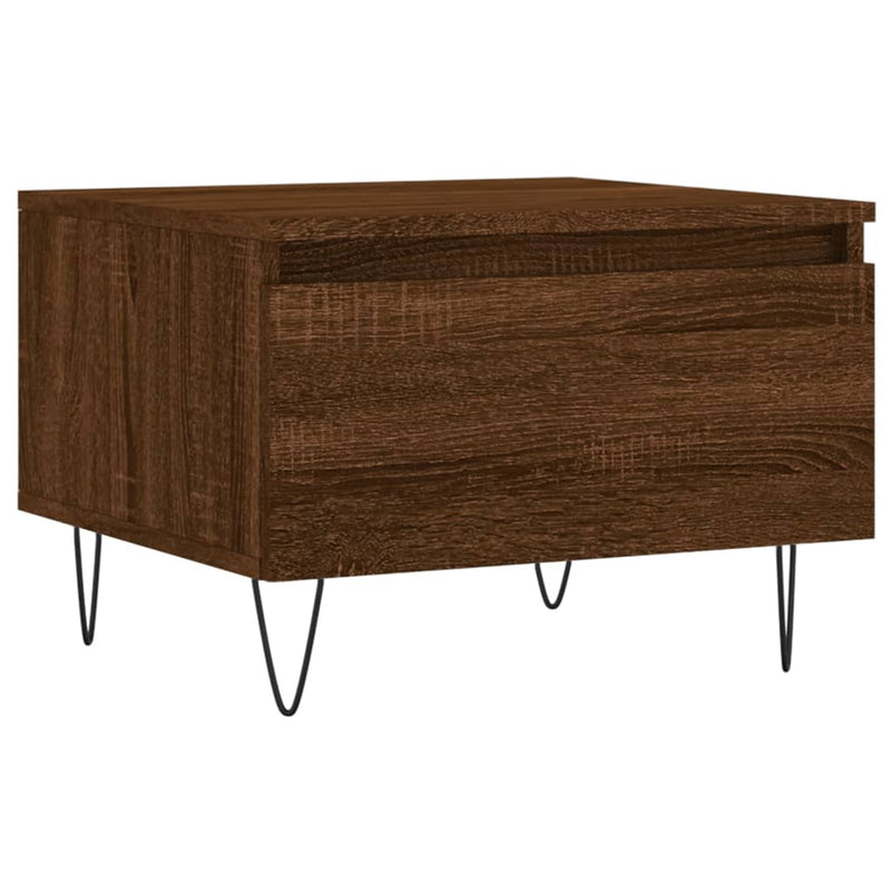 Couchtische 2 Stk. Braun Eichen-Optik 50x46x35 cm Holzwerkstoff