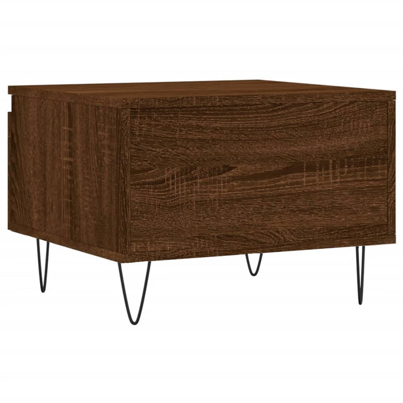 Couchtische 2 Stk. Braun Eichen-Optik 50x46x35 cm Holzwerkstoff