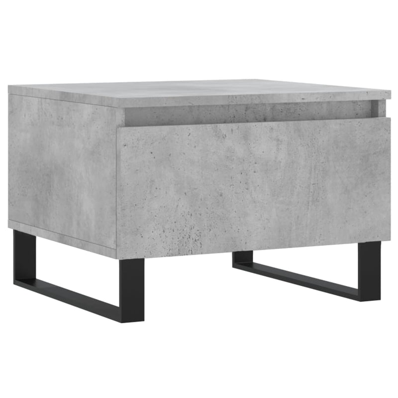 Couchtische 2 Stk. Betongrau 50x46x35 cm Holzwerkstoff