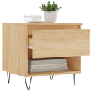 Couchtisch Sonoma-Eiche 50X46X50 Cm Holzwerkstoff