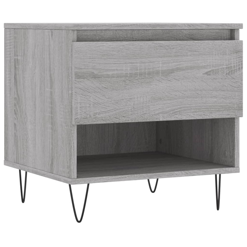 Couchtisch Grau Sonoma 50x46x50 cm Holzwerkstoff