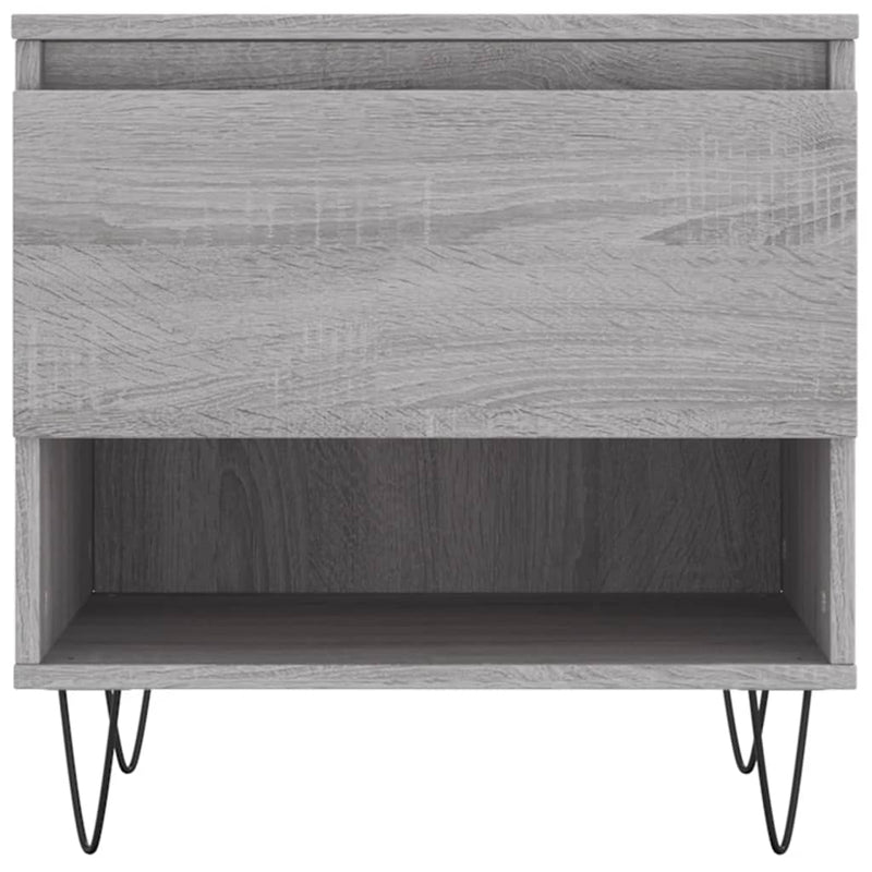 Couchtische 2 Stk. Grau Sonoma 50x46x50 cm Holzwerkstoff