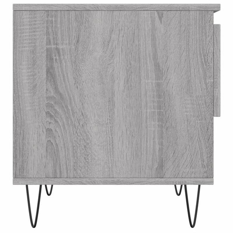 Couchtische 2 Stk. Grau Sonoma 50x46x50 cm Holzwerkstoff