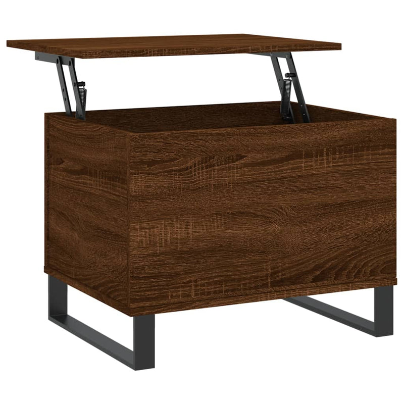 Couchtisch Braun Eichen-Optik 60x44,5x45 cm Holzwerkstoff