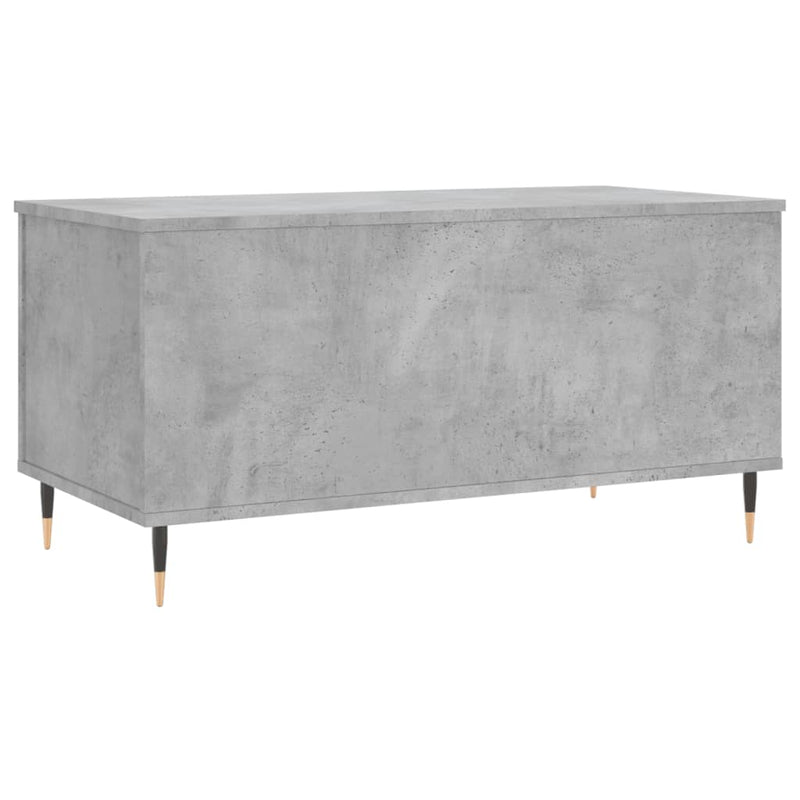 Couchtisch Betongrau 90x44,5x45 cm Holzwerkstoff