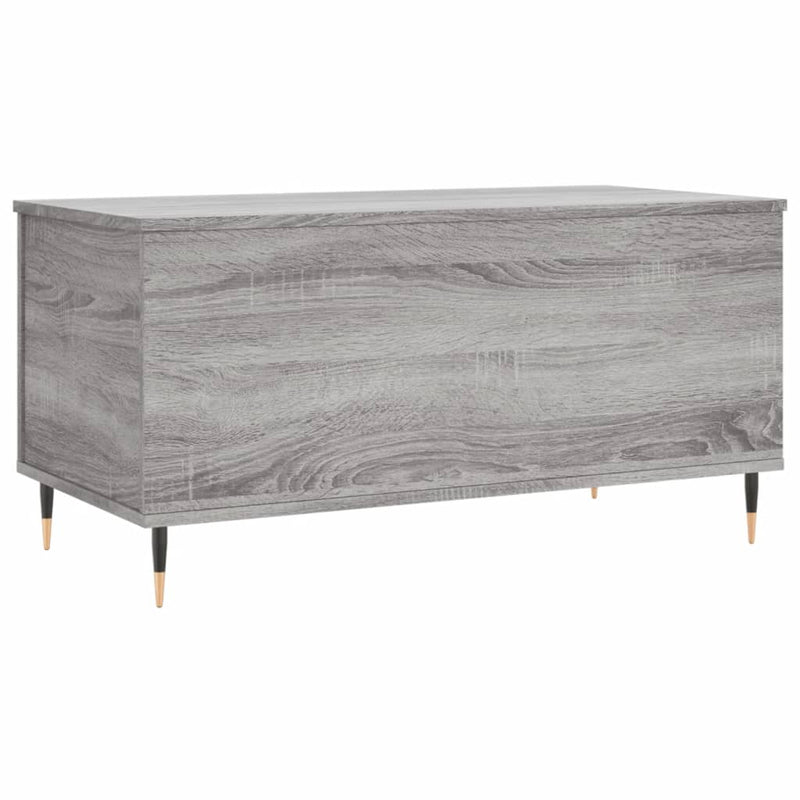 Couchtisch Grau Sonoma 90x44,5x45 cm Holzwerkstoff