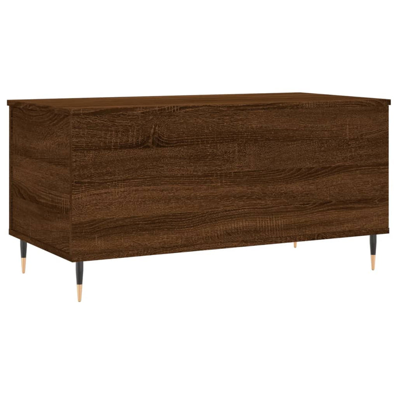 Couchtisch Braun Eichen-Optik 90x44,5x45 cm Holzwerkstoff