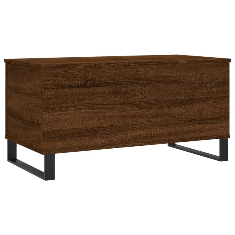 Couchtisch Braun Eichen-Optik 90x44,5x45 cm Holzwerkstoff