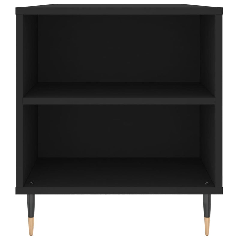 Couchtisch Schwarz 102x44,5x50 cm Holzwerkstoff