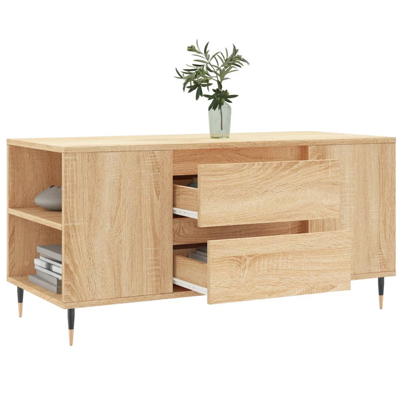 Couchtisch Sonoma-Eiche 102x44,5x50 cm Holzwerkstoff