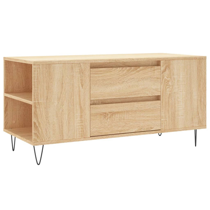 Couchtisch Sonoma-Eiche 102x44,5x50 cm Holzwerkstoff