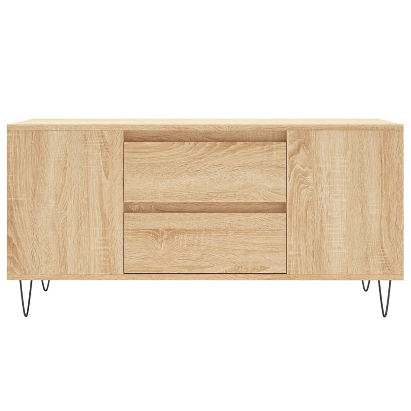 Couchtisch Sonoma-Eiche 102x44,5x50 cm Holzwerkstoff