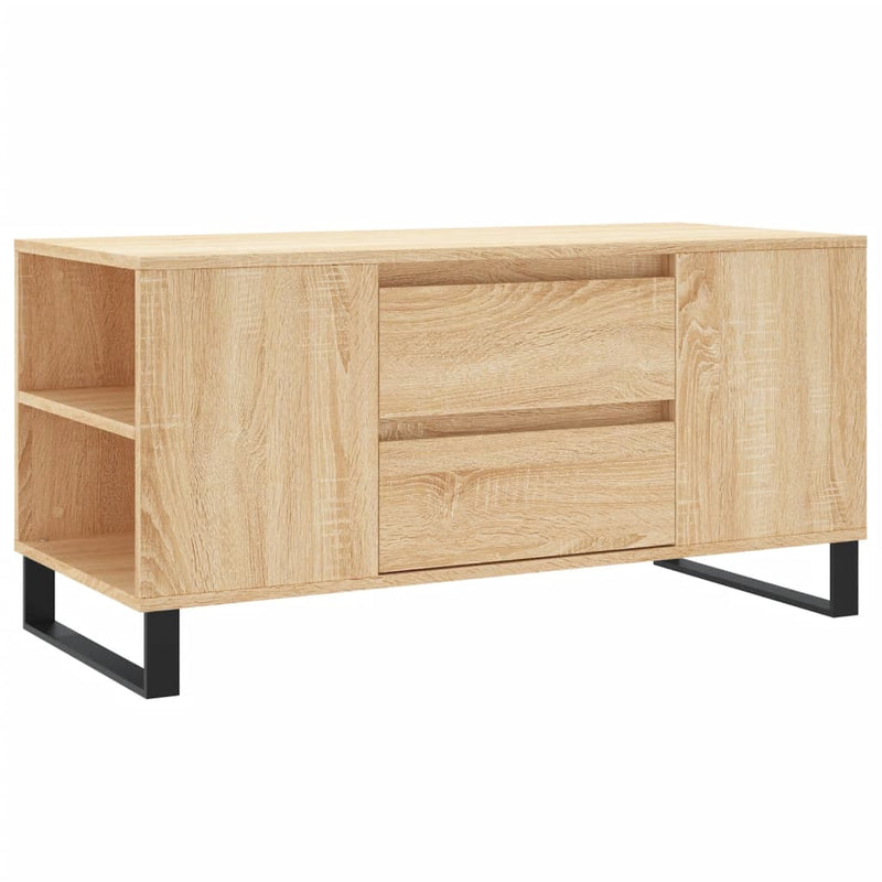 Couchtisch Sonoma-Eiche 102x44,5x50 cm Holzwerkstoff