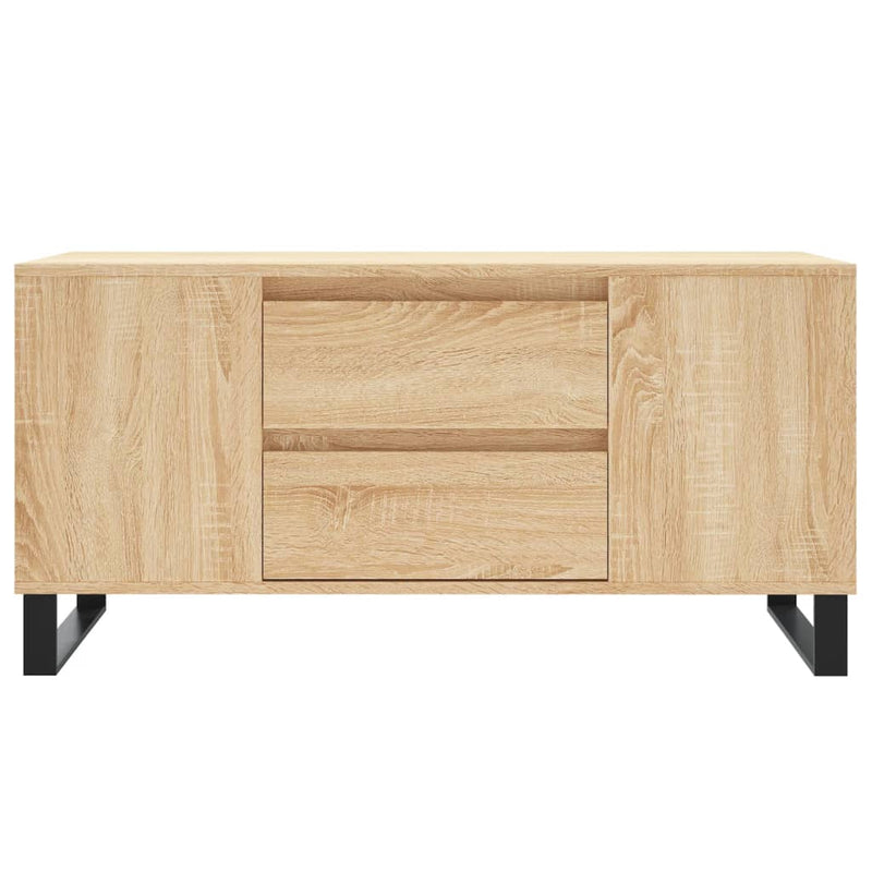 Couchtisch Sonoma-Eiche 102x44,5x50 cm Holzwerkstoff