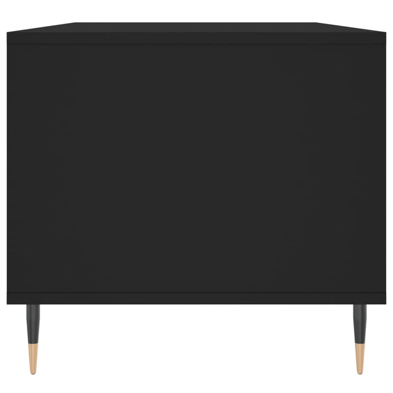 Couchtisch Schwarz 90x49x45 cm Holzwerkstoff