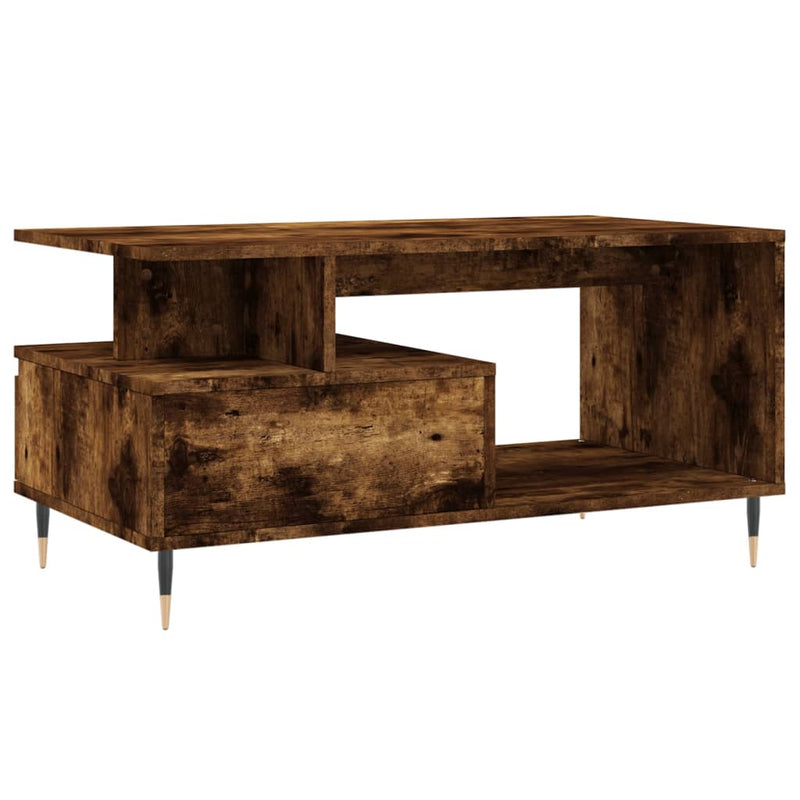 Couchtisch Räuchereiche 90x49x45 cm Holzwerkstoff