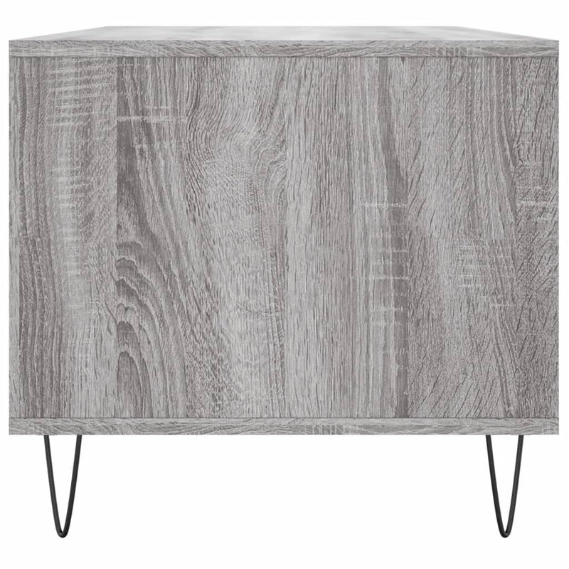 Couchtisch Grau Sonoma 90x49x45 cm Holzwerkstoff