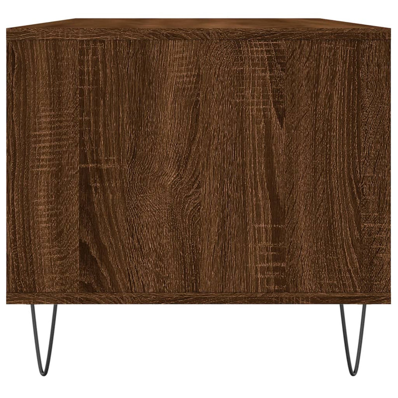 Couchtisch Braun Eichen-Optik 90x49x45 cm Holzwerkstoff