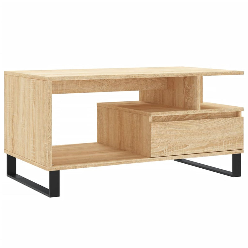 Couchtisch Sonoma-Eiche 90x49x45 cm Holzwerkstoff