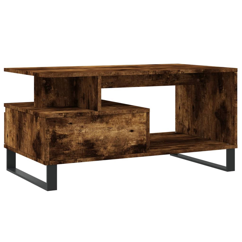 Couchtisch Räuchereiche 90x49x45 cm Holzwerkstoff