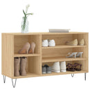 Schuhregal Sonoma-Eiche 102X36X60 Cm Holzwerkstoff