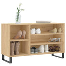 Schuhregal Sonoma-Eiche 102X36X60 Cm Holzwerkstoff