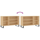 Schuhregal Sonoma-Eiche 102X36X60 Cm Holzwerkstoff