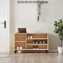 Schuhregal Sonoma-Eiche 102X36X60 Cm Holzwerkstoff