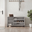Schuhregal Sonoma-Eiche 102X36X60 Cm Holzwerkstoff