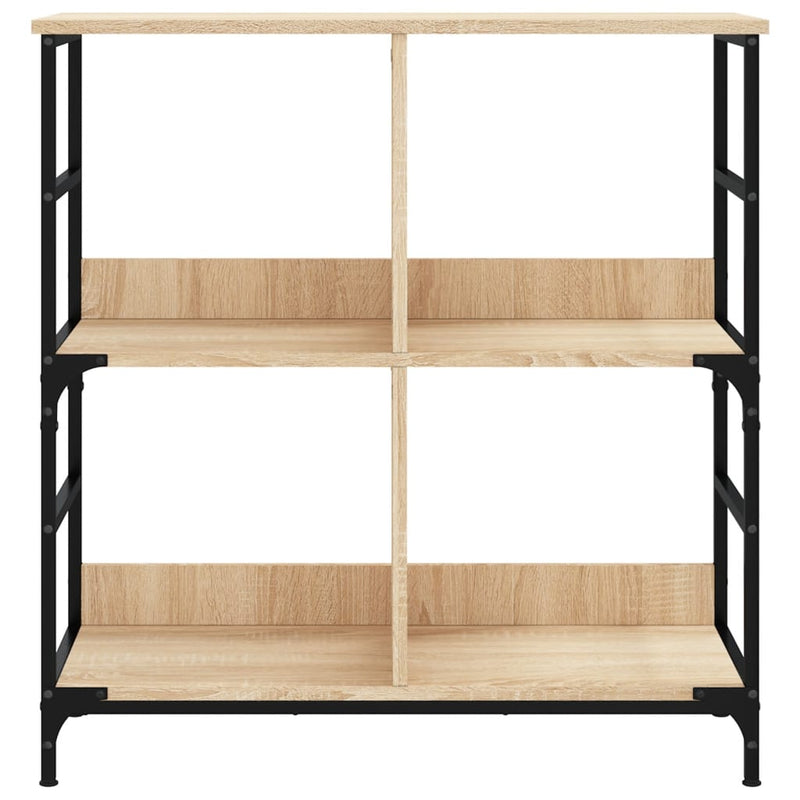 Bücherregal Sonoma-Eiche 78,5x33x82 cm Holzwerkstoff