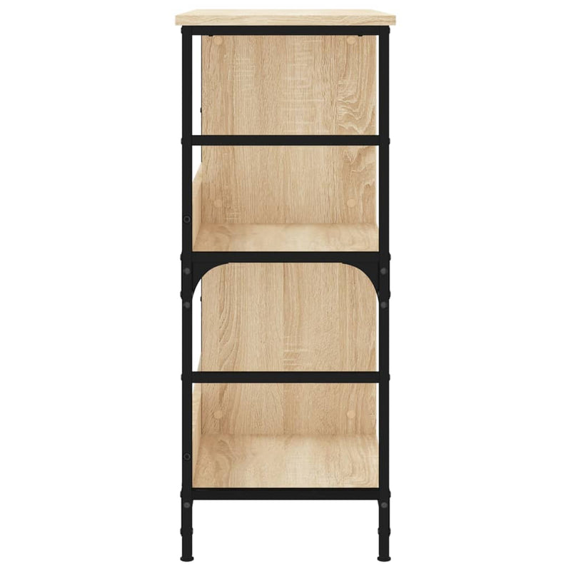 Bücherregal Sonoma-Eiche 78,5x33x82 cm Holzwerkstoff