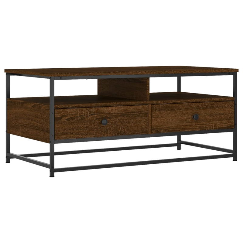 Couchtisch Braun Eichen-Optik 100x51x45 cm Holzwerkstoff