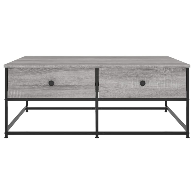 Couchtisch Grau Sonoma 100x99x40 cm Holzwerkstoff