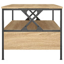 Couchtisch Sonoma-Eiche 100X51X45 Cm Holzwerkstoff