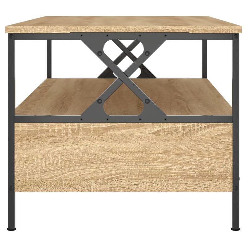 Couchtisch Sonoma-Eiche 100x51x45 cm Holzwerkstoff