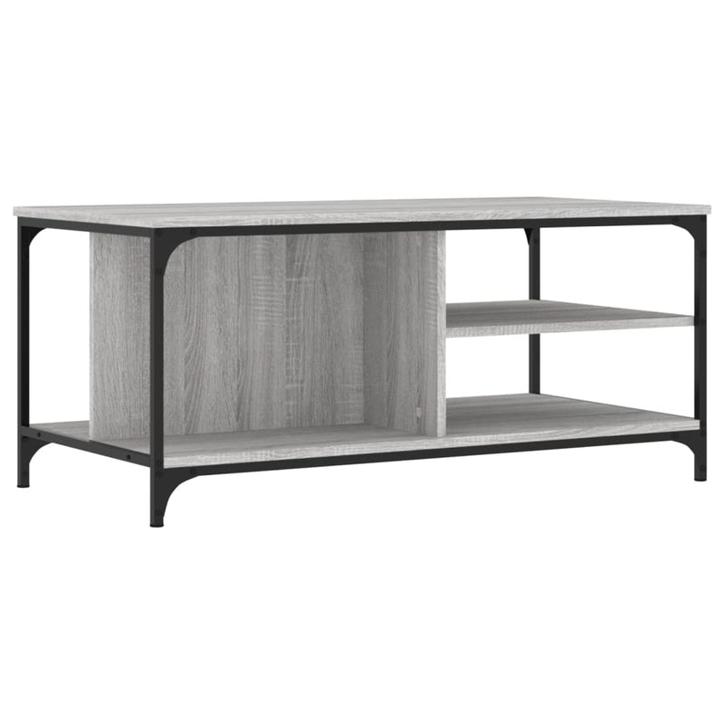 Couchtisch Grau Sonoma 100x50x45 cm Holzwerkstoff