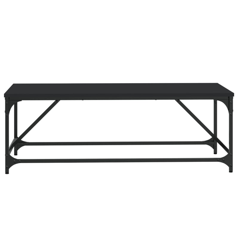 Couchtisch Schwarz 100x50x35 cm Holzwerkstoff